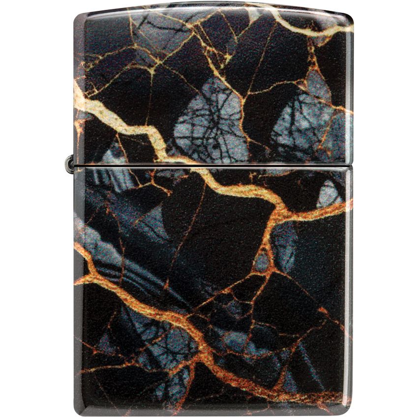 Zippo Marble Lighter Tumbled Chrome - Zippo (image 2)