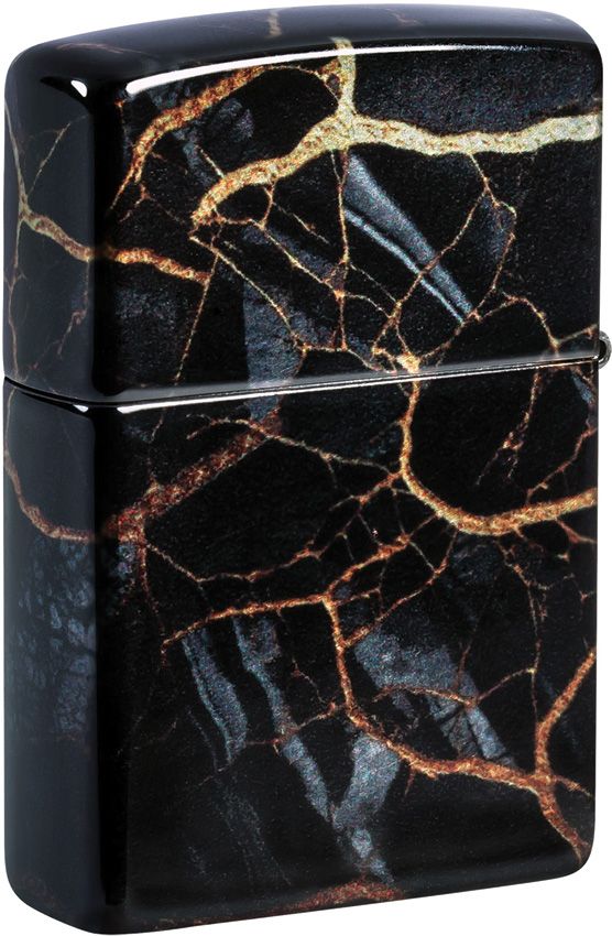 Zippo Marble Lighter Tumbled Chrome - Zippo (image 3)