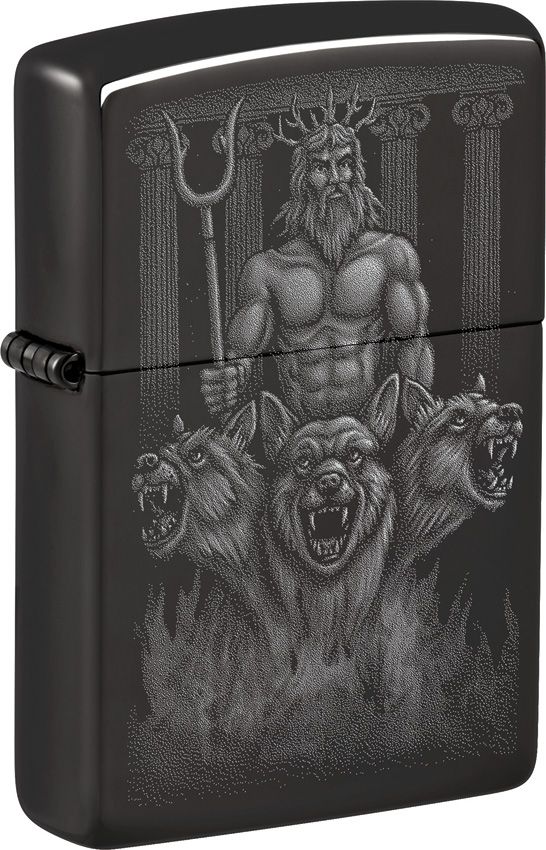 Decorative Lighter - Zippo High Polish Black Ice High Polish Black Ice - Zippo