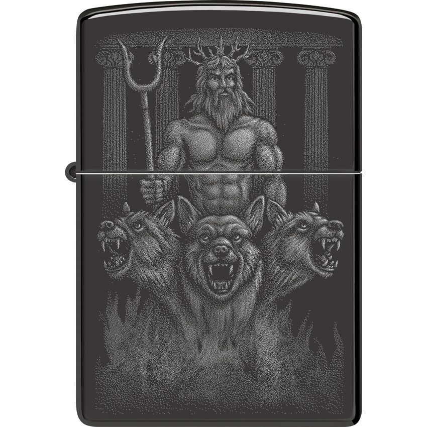 Zippo Dogs Lighter High Polish Black Ice - Zippo (image 2)