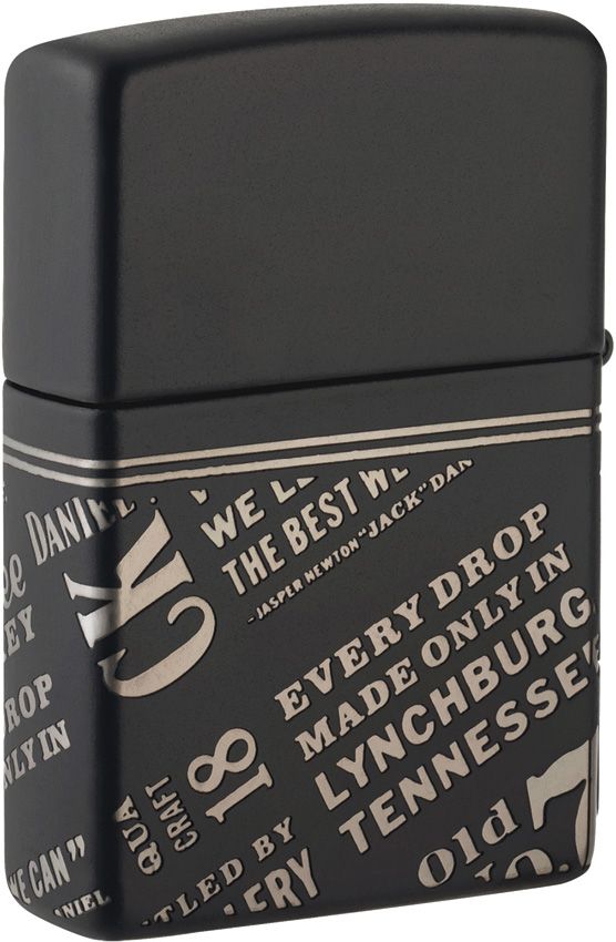 Zippo Daniels Lighter Black Matte - Zippo (image 3)