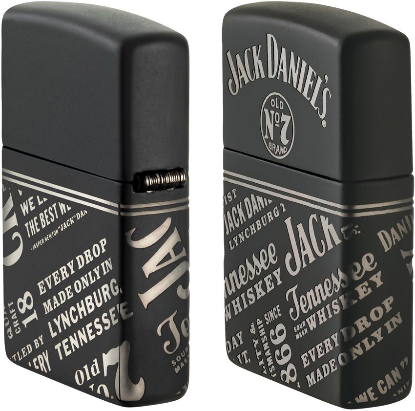 Zippo Daniels Lighter Black Matte - Zippo (image 4)