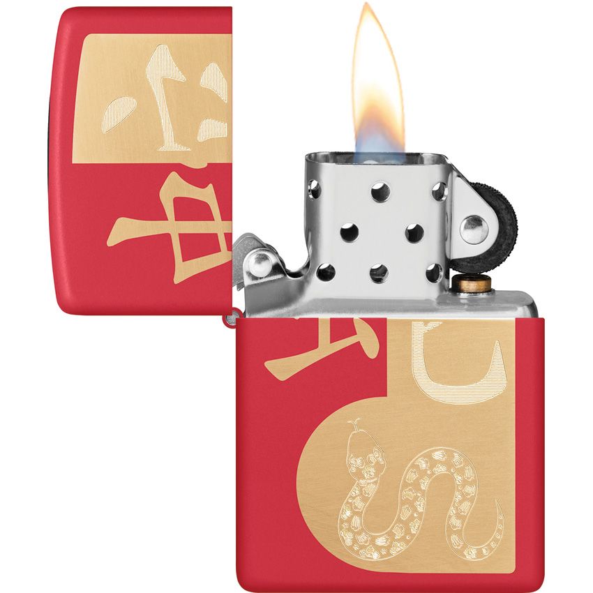 Zippo Snake 2025 Red Matte - Zippo (image 3)