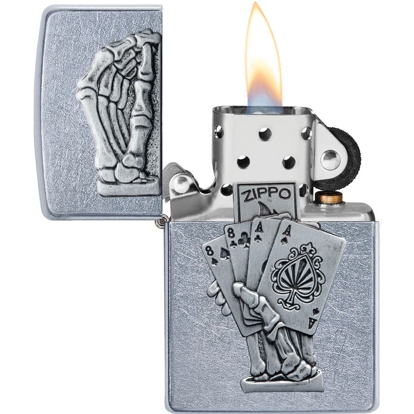Zippo Hand Emblem Street Chrome - Zippo (image 2)