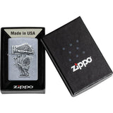 Zippo Hand Emblem Street Chrome - Zippo (image 3)