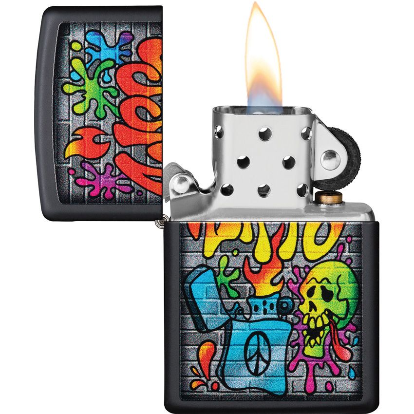 Zippo Art Lighter Black Matte - Zippo (image 2)