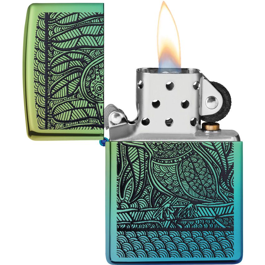 Zippo Gumbula Lighter High polish teal - Zippo (image 2)