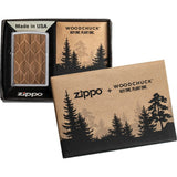 Zippo Decorative Lighter Brushed Chrome / Walnut Wood - Zippo (image 3)