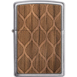 Zippo Decorative Lighter Brushed Chrome / Walnut Wood - Zippo (image 5)
