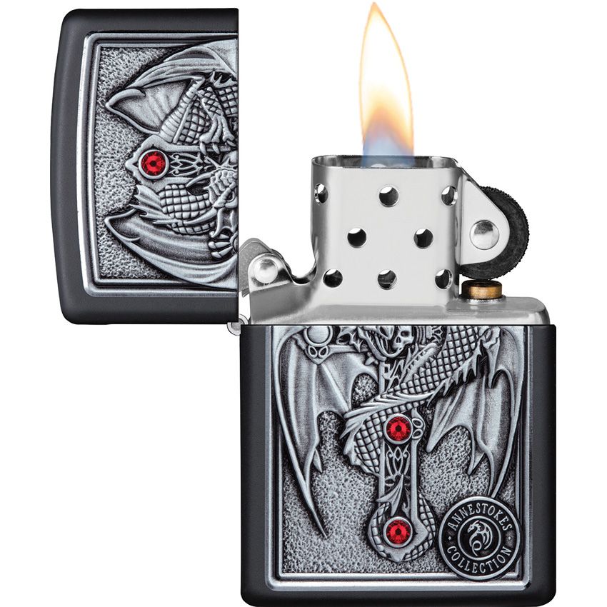 Zippo Cross Lighter Black Matte - Zippo (image 2)