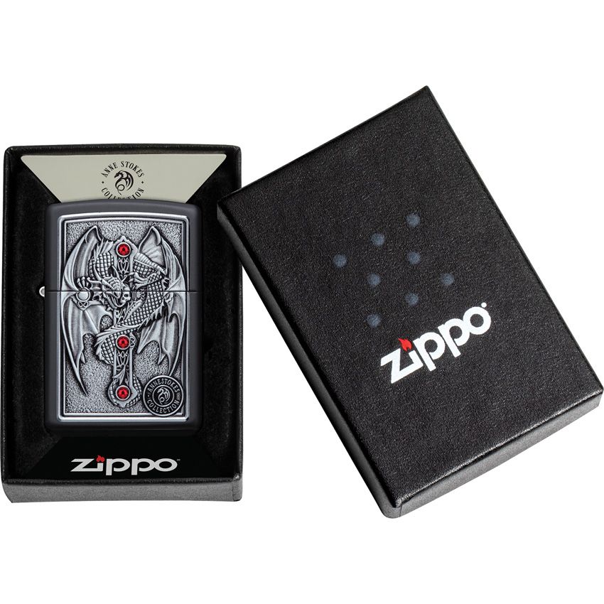 Zippo Cross Lighter Black Matte - Zippo (image 3)