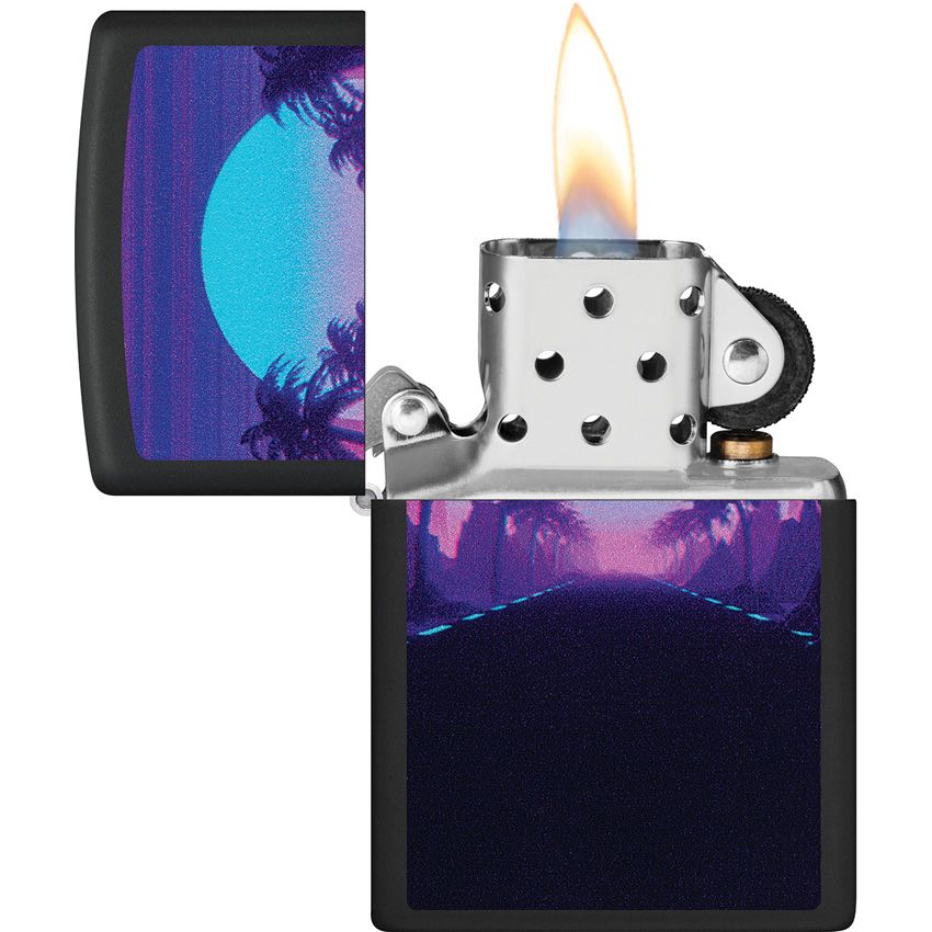 Zippo Light Lighter Black Matte - Zippo (image 2)