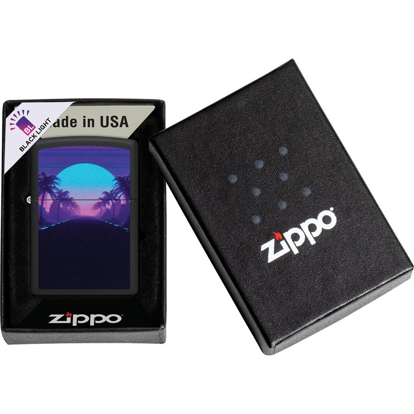 Zippo Light Lighter Black Matte - Zippo (image 3)