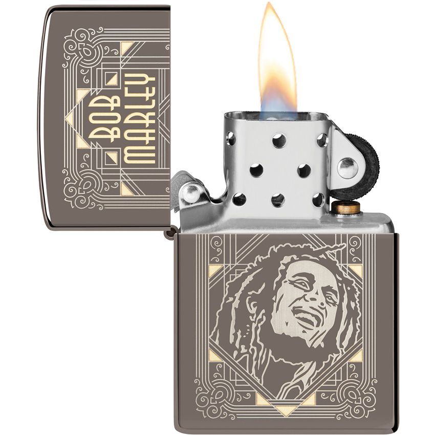 Zippo Marley Lighter Black Ice - Zippo (image 2)