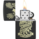 Zippo-Style Lighter Bronze Black Matte (Harley-Davidson Desig - Zippo (image 2)