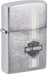 Zippo-Style Lighter Bronze - Zippo Brushed Chrome Brushed Chrome - Zippo