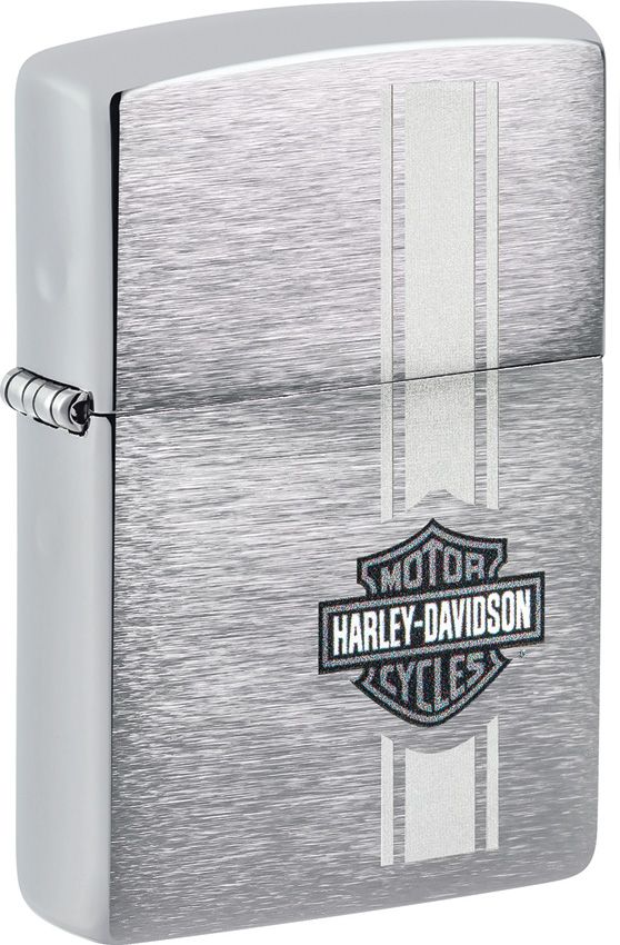 Zippo-Style Lighter Bronze - Zippo Brushed Chrome Brushed Chrome - Zippo