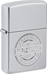 Zippo-Style Lighter Bronze - Zippo High Polish Chrome High Polish Chrome - Zippo