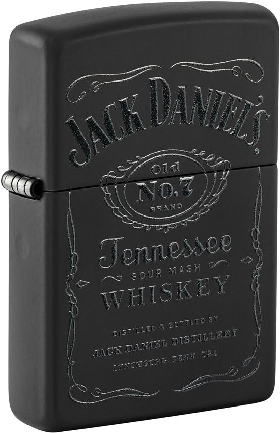 Zippo-Style Lighter Bronze - Zippo Black Matte Black Matte - Zippo