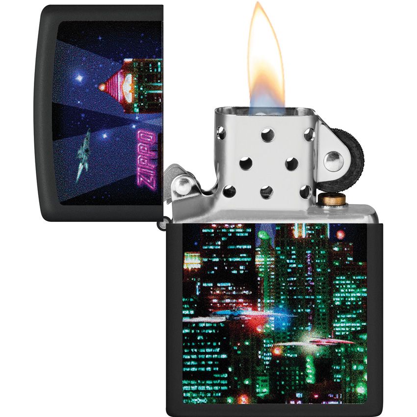 Zippo Design Lighter Black Matte (9) - Zippo (image 3)