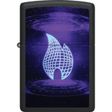 Zippo Design Lighter Black Matte (10) - Zippo (image 2)
