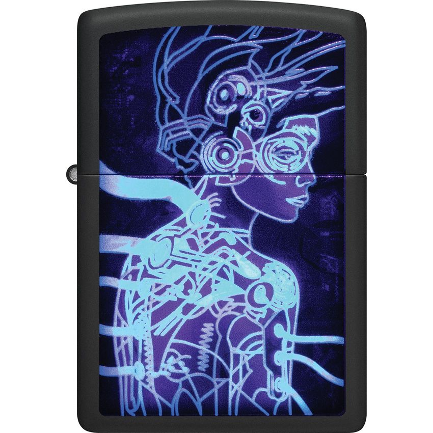 Zippo Woman Design Black Matte - Zippo (image 2)