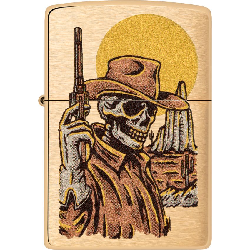 Zippo Design Lighter Brushed Brass (2) - Zippo (image 2)