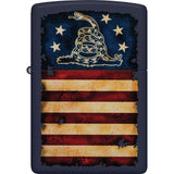 Zippo Decorative Lighter Blue Matte - Zippo (image 2)