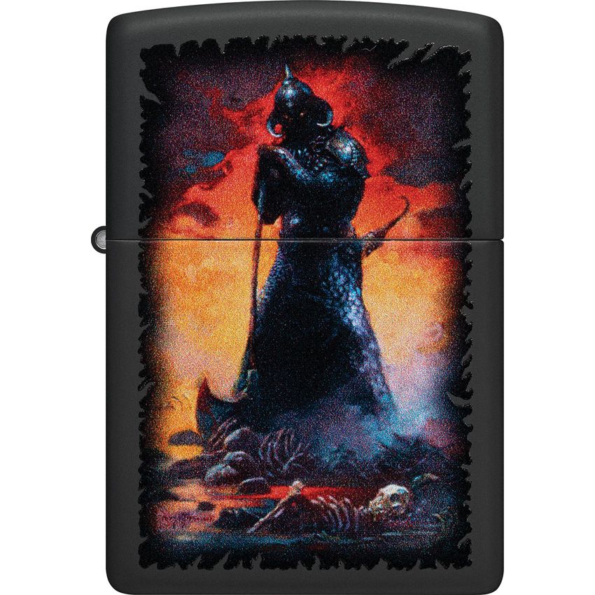 Zippo Death Design Black Matte - Zippo (image 2)