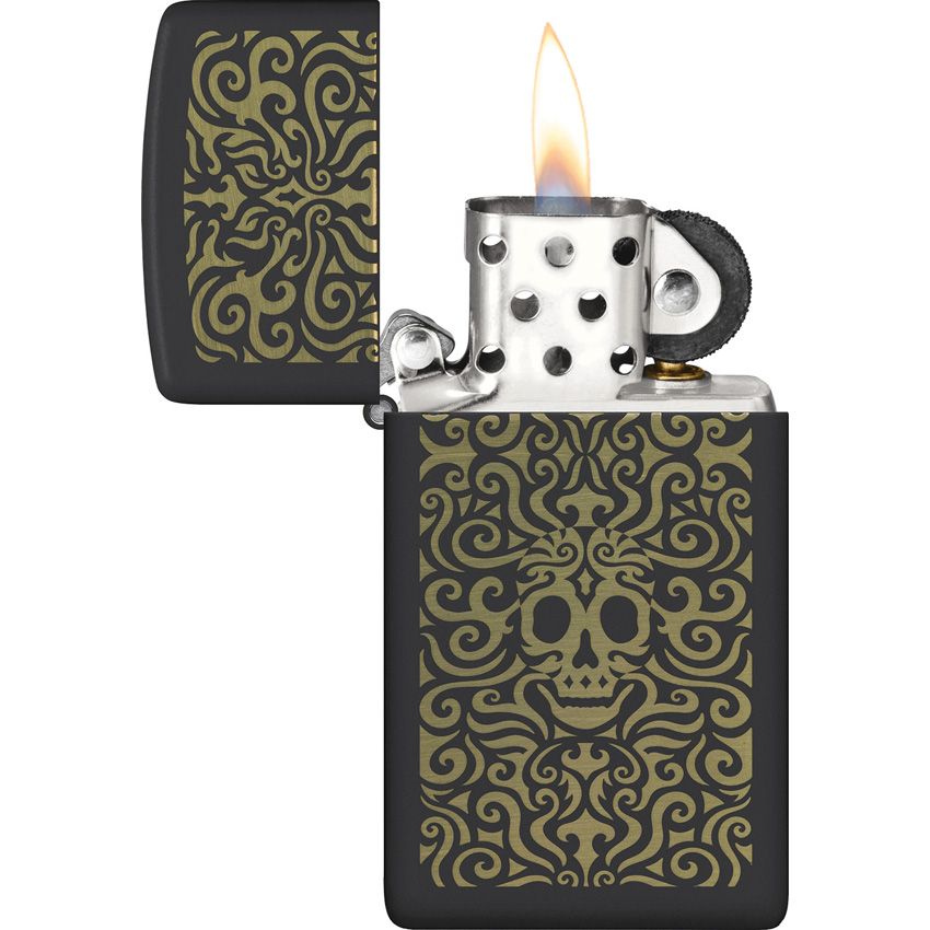 Zippo Design Lighter Black Matte (12) - Zippo (image 3)