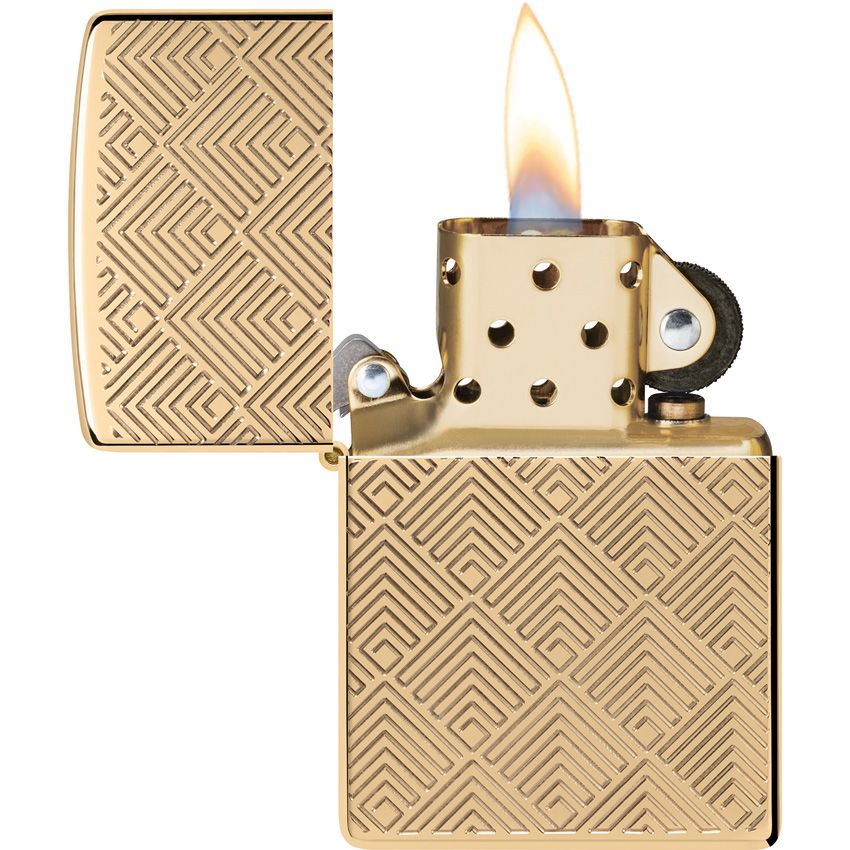 Zippo Design Lighter Gold (2) - Zippo (image 2)
