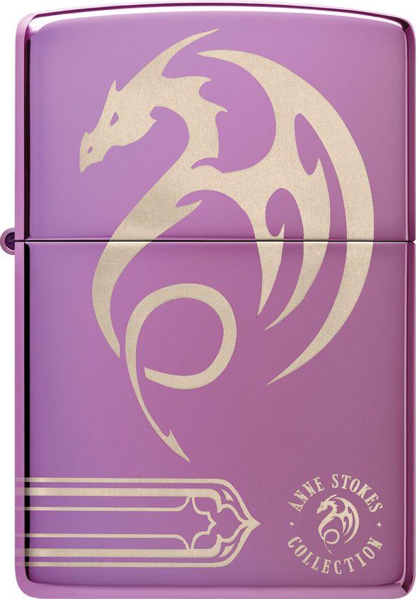 Decorative Lighter - Zippo Purple chrome Purple chrome - Zippo