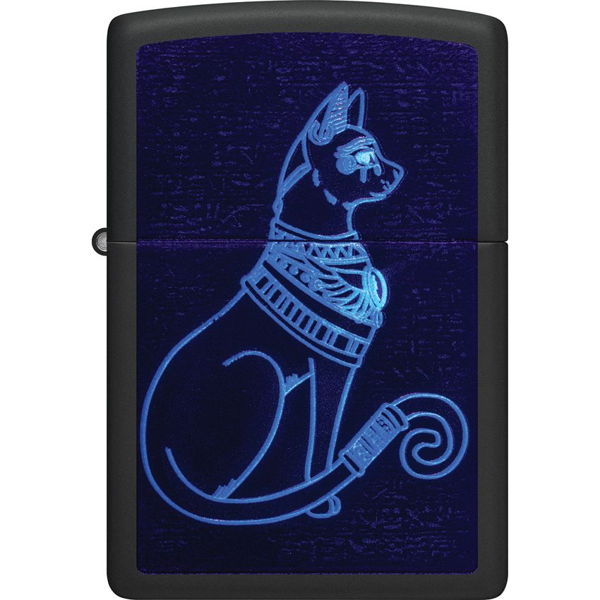 Zippo Cat Design Black Matte - Zippo (image 2)