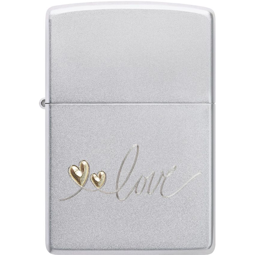 Zippo Design Lighter Satin Chrome - Zippo (image 2)