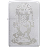 Zippo Dance Lighter Satin Chrome - Zippo (image 2)