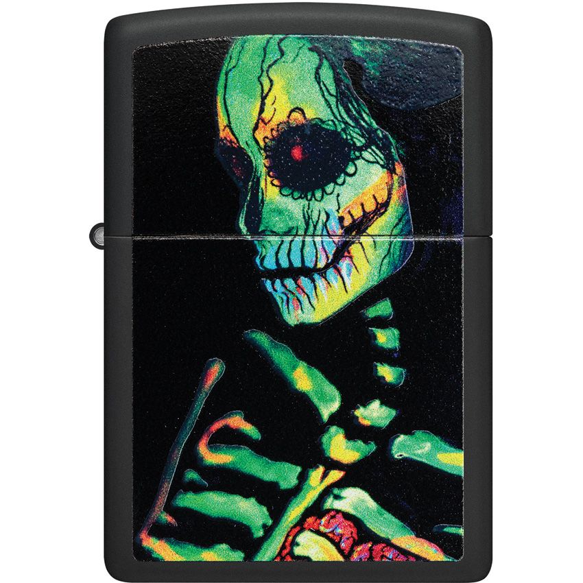 Zippo Skeleton Lighter Black Matte - Zippo (image 2)