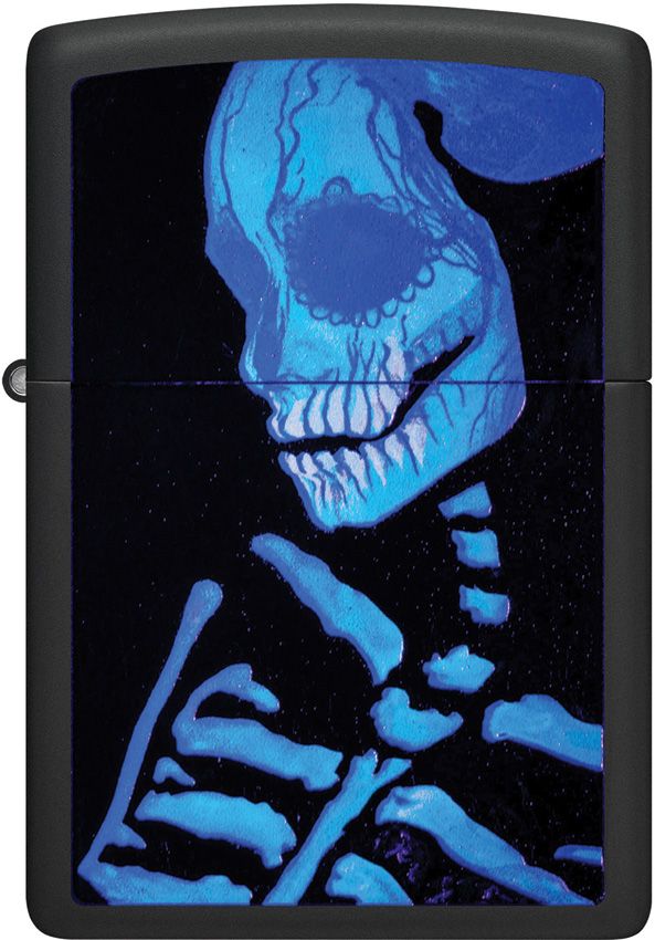 Zippo Skeleton Lighter Black Matte - Zippo (image 3)