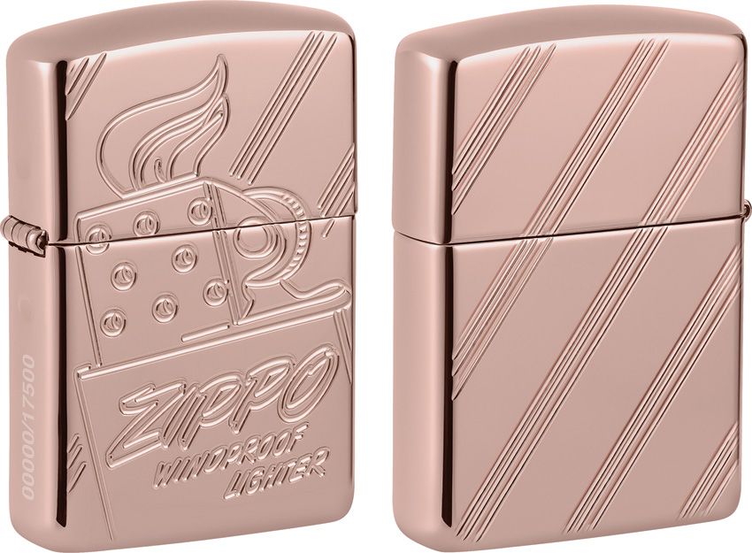 Decorative Lighter - Zippo Rose Gold Rose Gold - Zippo