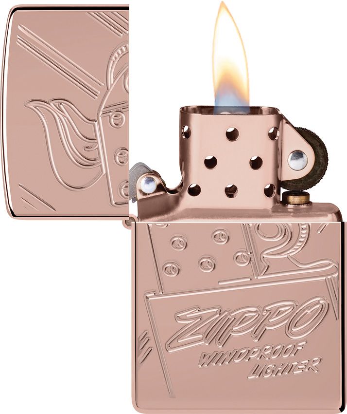 Zippo Collectable Lighter Rose Gold - Zippo (image 2)