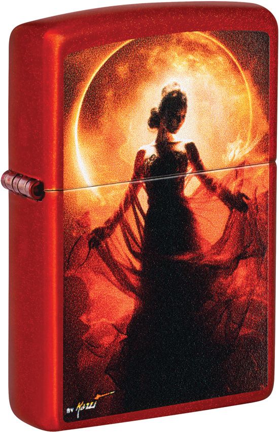 Zippo-Style Lighter Bronze - Zippo Metallic Red Metallic Red - Zippo