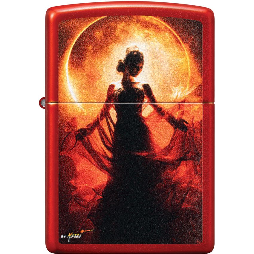 Zippo-Style Lighter Bronze Metallic Red - Zippo (image 2)