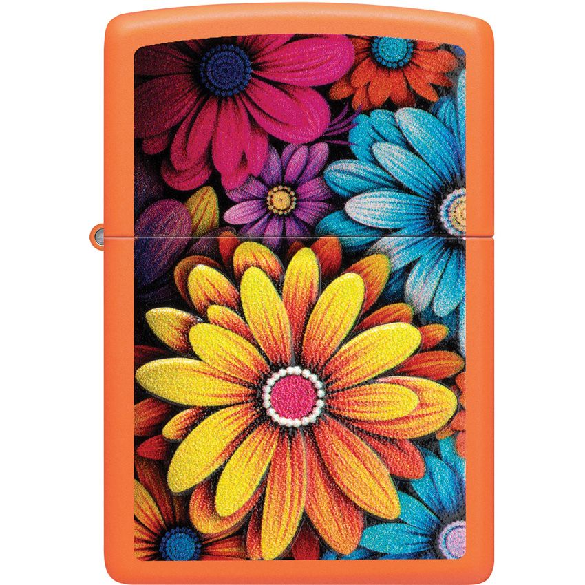 Zippo Decorative Lighter Orange Matte - Zippo (image 2)
