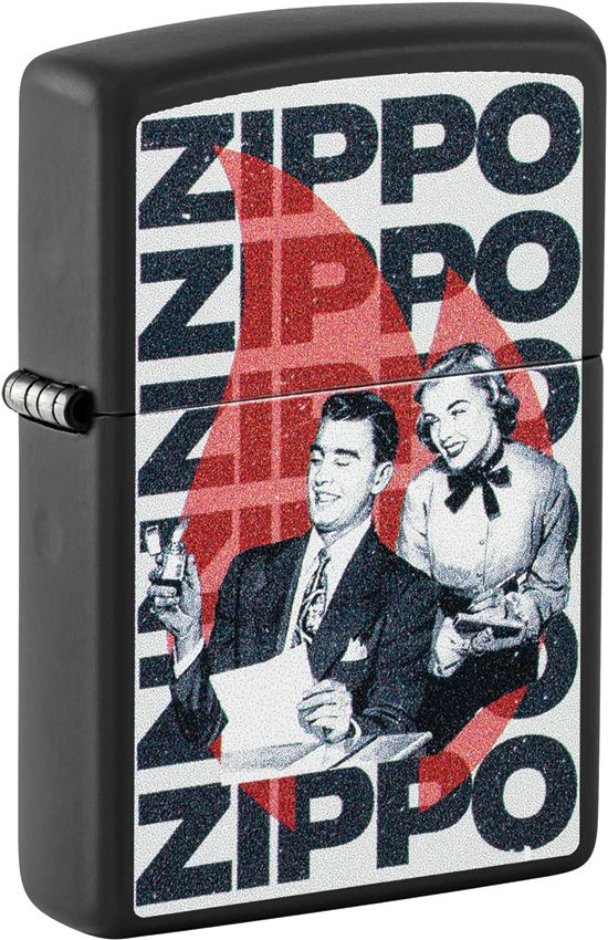 Decorative Lighter - Zippo Black Matte Black Matte - Zippo