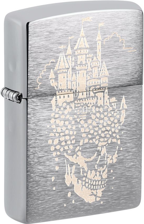 Decorative Lighter - Zippo Brushed Chrome Brushed Chrome - Zippo