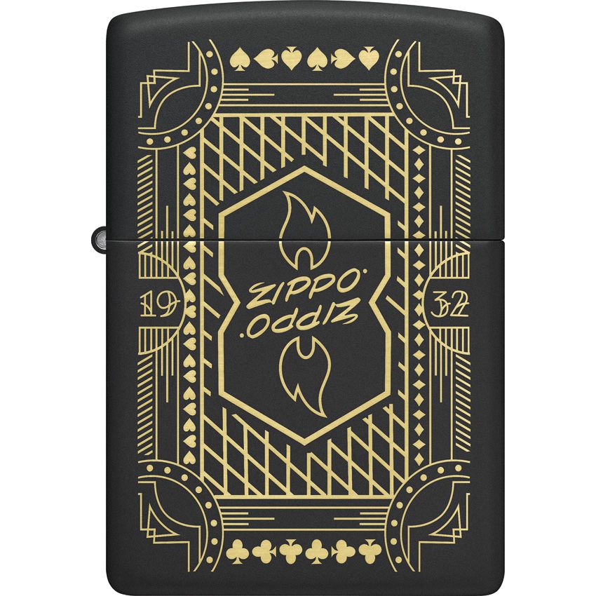 Zippo Design Lighter Black Matte (15) - Zippo (image 2)