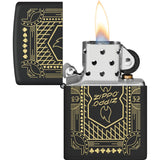 Zippo Design Lighter Black Matte (15) - Zippo (image 3)