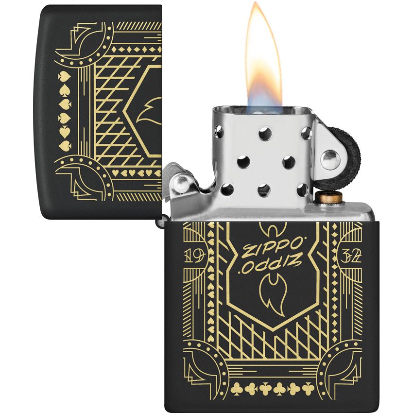 Zippo Design Lighter Black Matte (15) - Zippo (image 3)