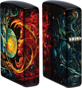 Zippo Moon Lighter Tumbled Brass - Zippo (image 4)