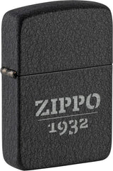Decorative Lighter - Zippo Black Crackle Black Crackle - Zippo