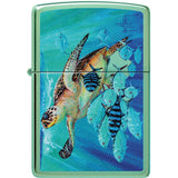 Zippo Turtle Lighter High Polish Green - Zippo (image 2)
